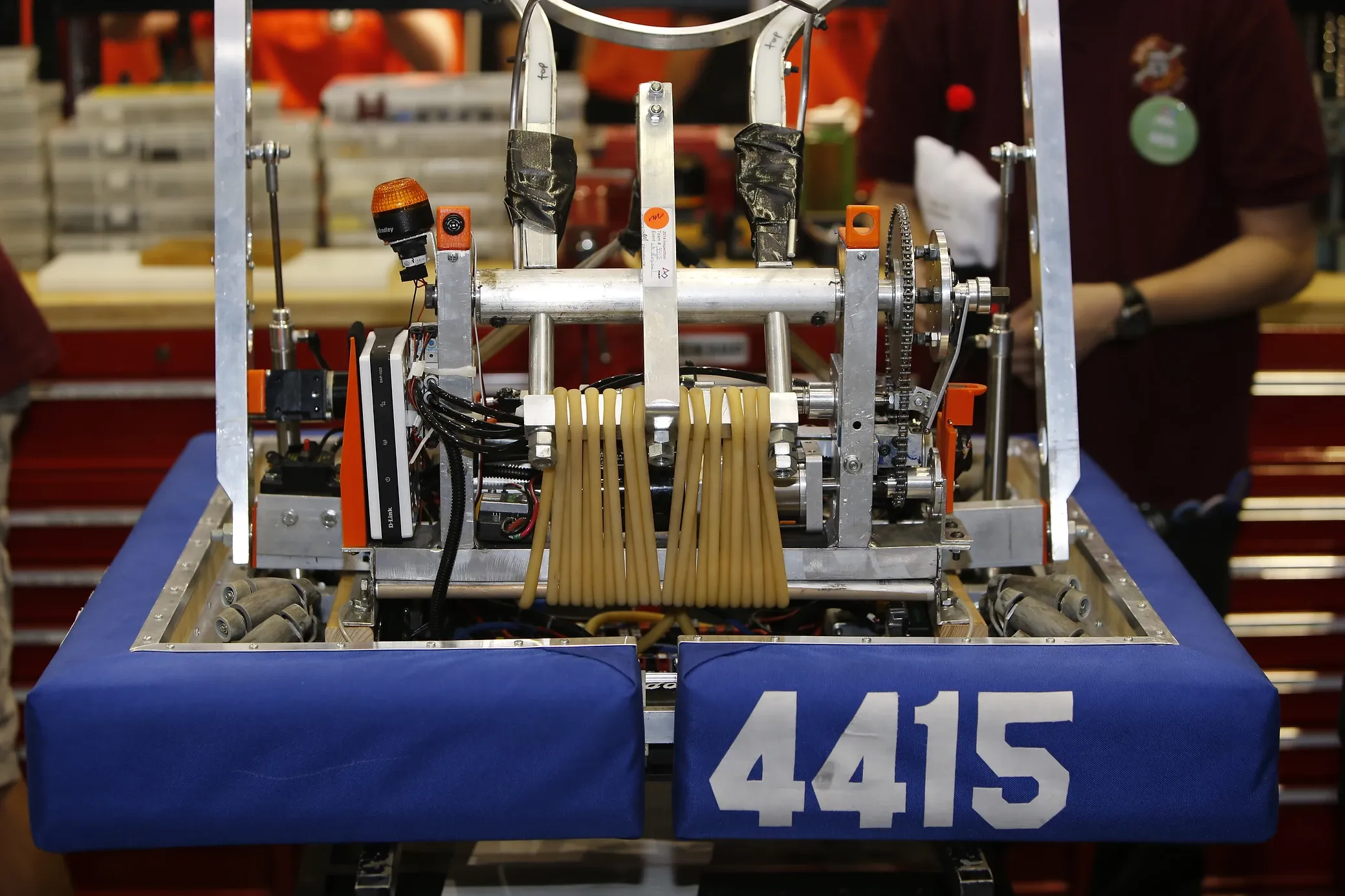 Team 4415 2014 Robot Closeup